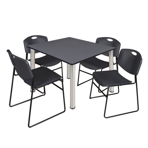 Black|Chrome|Grey / 48 x 48