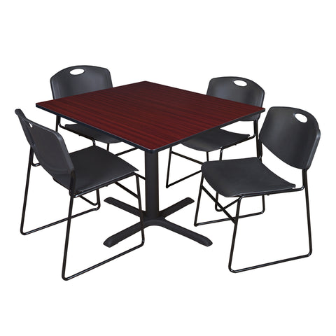 Black|Mahogany / 48 x 48