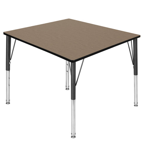 Regency Campus Square Adjustable Height 15-24 in. Classroom Activity Table