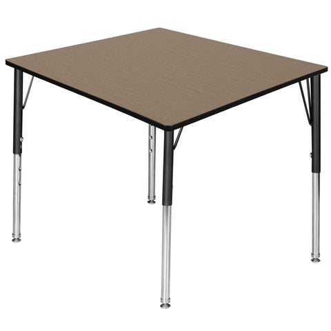 Regency Campus Square Adjustable Height 22-31 in. Classroom Activity Table