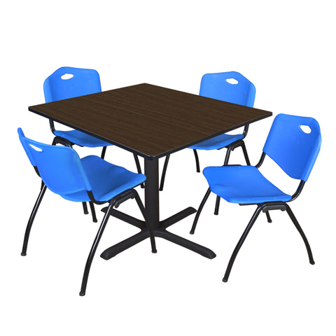 Blue|Neo Walnut / 48 x 48