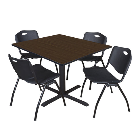 Black|Neo Walnut / 48 x 48