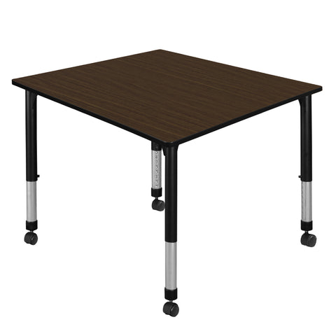 Regency Kee 30 in. Square Height Adjustable Mobile Classroom Activity Table