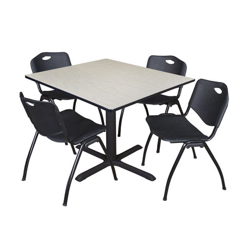 Black|Maple / 48 x 48