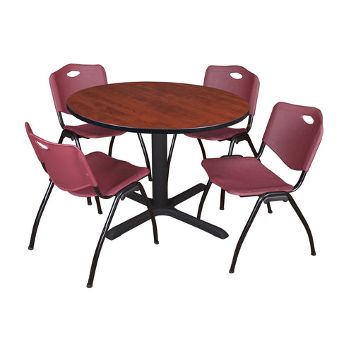 Burgundy|Cherry / 48 x 48