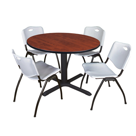 Cherry|Grey / 48 x 48