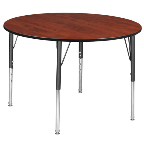 Regency Campus Round Adjustable Height 22-31 in. Classroom Activity Table