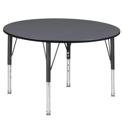 Regency Campus  Round Adjustable Height 15-24 in. Classroom Activity Table