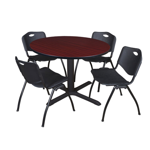 Black|Mahogany / 48 x 48