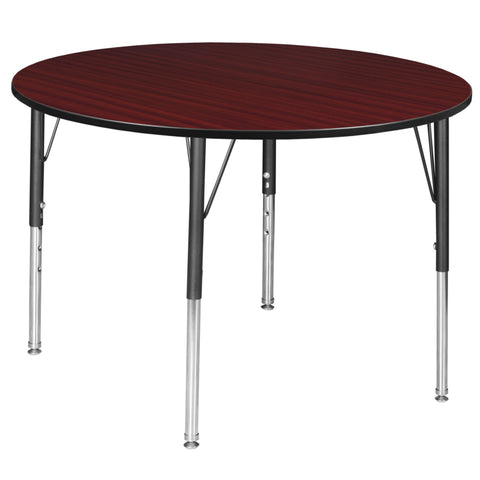 Regency Campus Round Adjustable Height 22-31 in. Classroom Activity Table