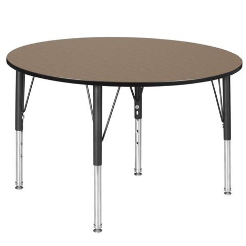 Regency Campus  Round Adjustable Height 15-24 in. Classroom Activity Table