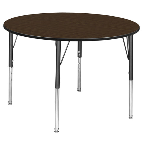 Regency Campus Round Adjustable Height 22-31 in. Classroom Activity Table