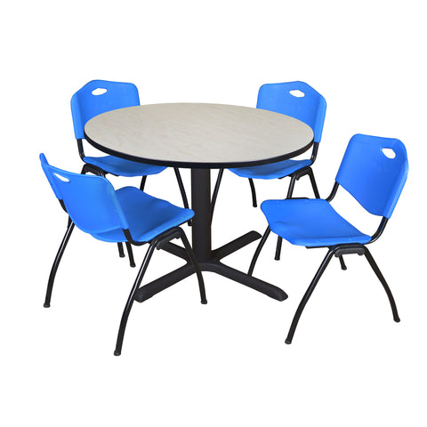 Blue|Maple / 48 x 48