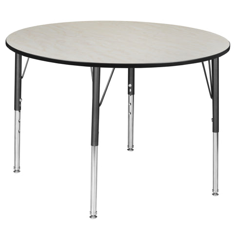 Regency Campus Round Adjustable Height 22-31 in. Classroom Activity Table