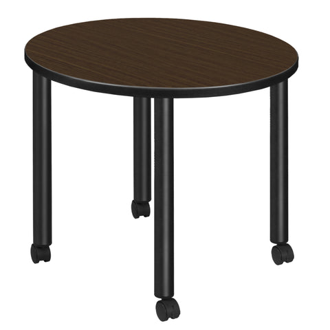 Black|Neo Walnut / 30 x 30 Round