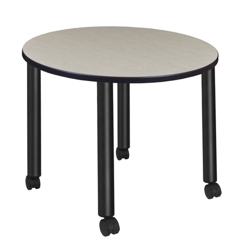 Black|Maple / 42 x 42 Round