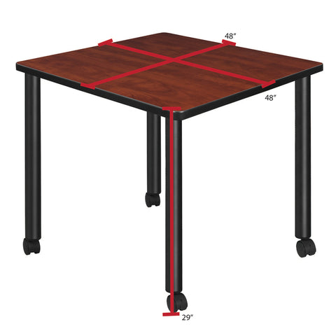 Black|Cherry / 48 x 48 Square