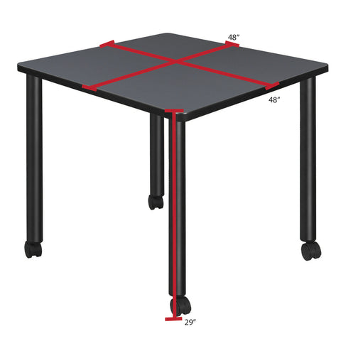 Black|Grey / 48 x 48 Square