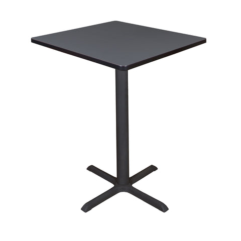 Regency Cain 30 in. Square XBase Cafe Table