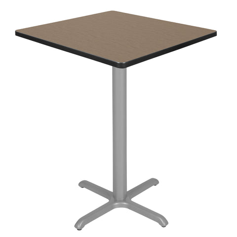 Regency Cain 30 in. Square XBase Cafe Table