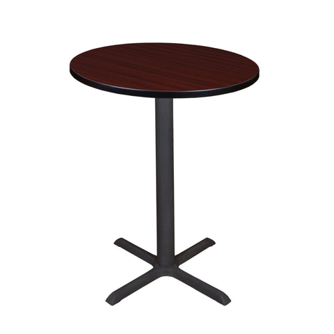 Mahogany / Black / 30 x 30 Round
