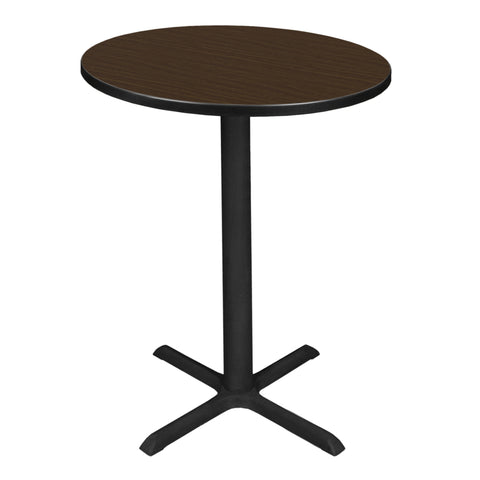 Neo Walnut / Black / 30 x 30 Round