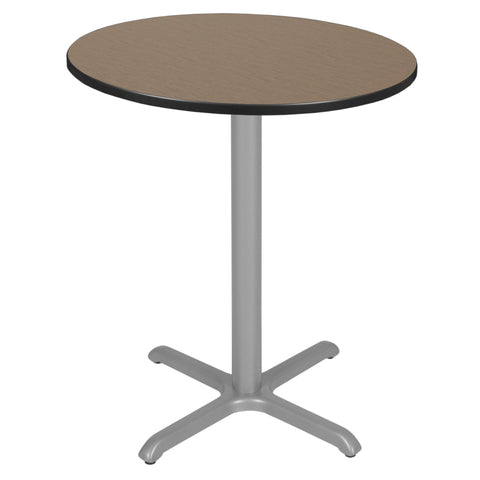 Noble Oak / Grey / 36 x 36 Round