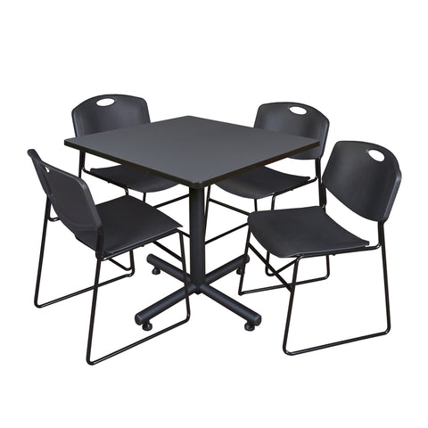 Grey / Black / 36 x 36 Square
