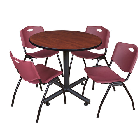 Cherry / Burgundy / 36 x 36 Round