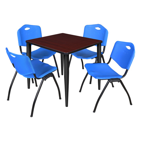 Black|Blue|Mahogany / 30 x 30 Square