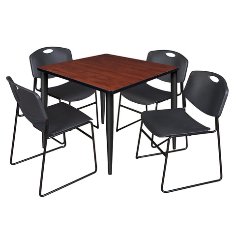 Black|Cherry / 36 x 36 Square