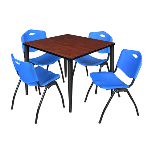 Black|Blue|Cherry / 36 x 36 Square