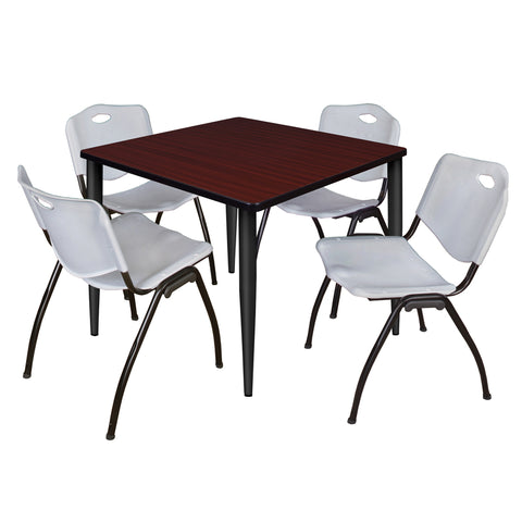 Black|Grey|Mahogany / 36 x 36 Square
