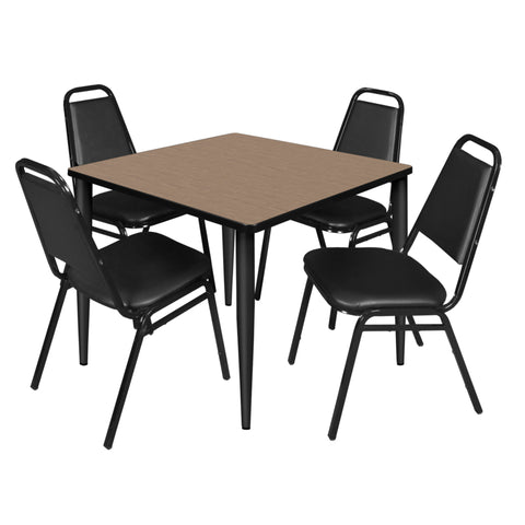 Black|Noble Oak / 36 x 36 Square