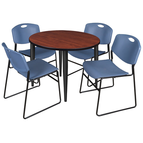 Black|Blue|Cherry / 36 x 36 Round