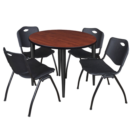 Black|Cherry / 36 x 36 Round