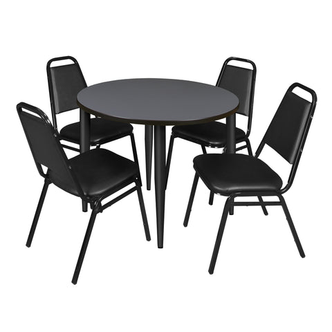 Black|Grey / 36 x 36 Round