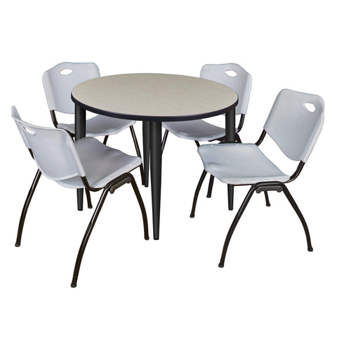 Black|Grey|Maple / 36 x 36 Round