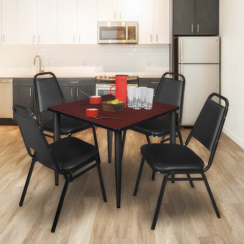 Black|Mahogany / 42 x 42 Square