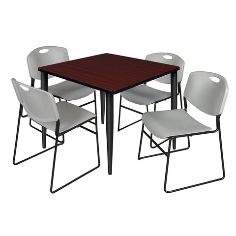Black|Grey|Mahogany / 42 x 42 Square