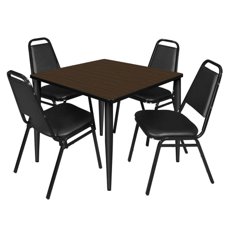 Black|Neo Walnut / 42 x 42 Square