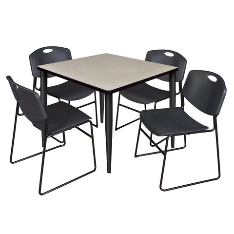 Black|Maple / 42 x 42 Square