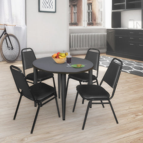 Black|Grey / 42 x 42 Round