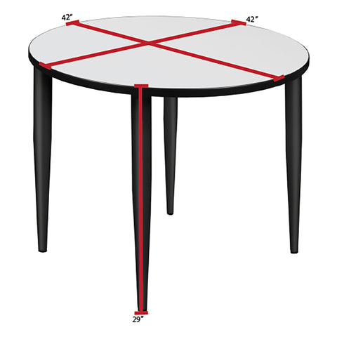 Black|Neo Walnut / 42 x 42 Round