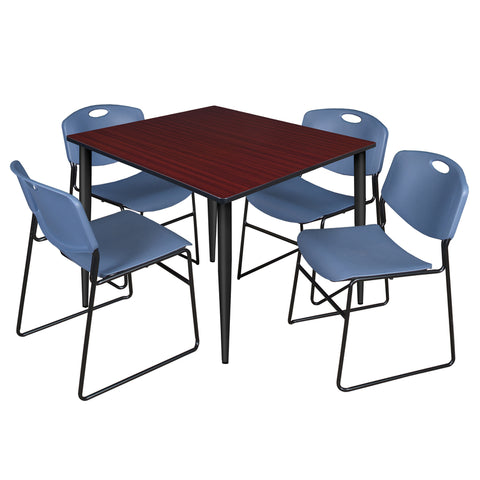 Black|Blue|Mahogany / 48 x 48 Square