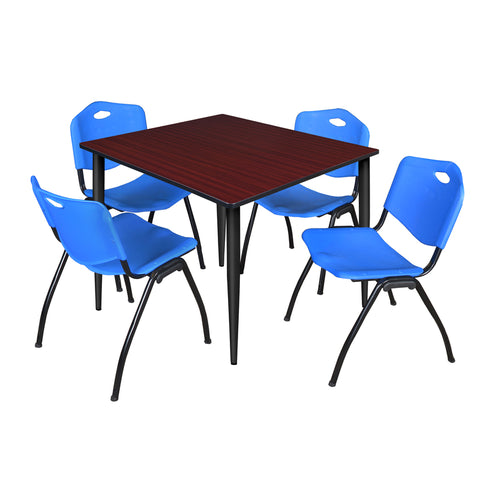 Black|Blue|Mahogany / 48 x 48 Square