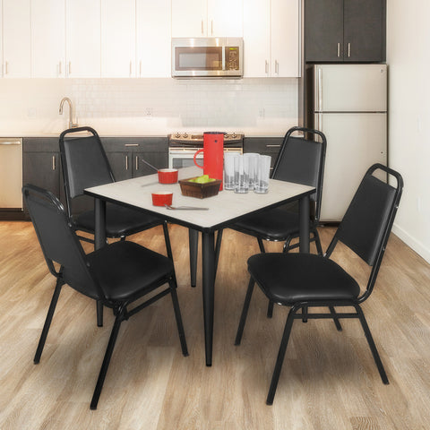 Black|Maple / 48 x 48 Square