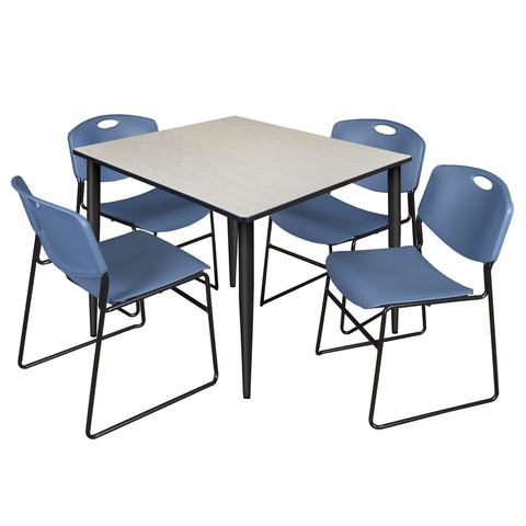 Black|Blue|Maple / 48 x 48 Square