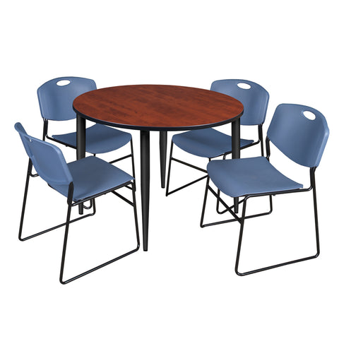 Black|Blue|Cherry / 48 x 48 Round