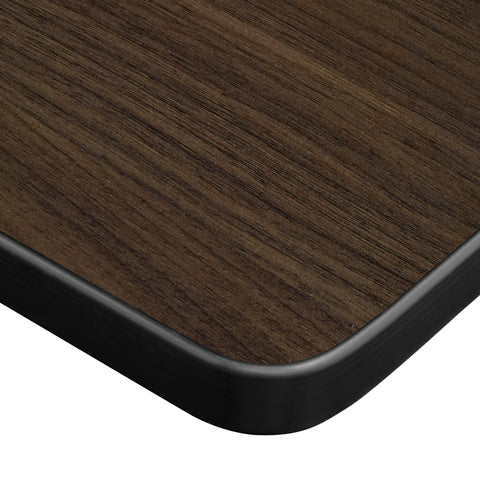 Neo Walnut / Black / Black / 42 x 42
